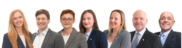 Ein Bild mit den Research Consultants der CAPERA GmbH & Co. KG.